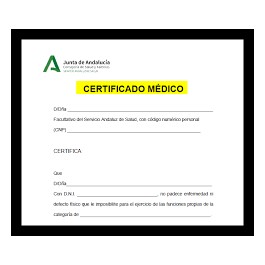 CERTIFICADO MEDICO